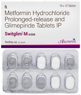 Switglim M 4/500 Tablet 10