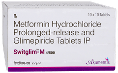 Switglim M 4/500 Tablet 10 Switglim M 4/500 Tablet 10