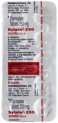 Sylate 250 Tablet 10 Sylate 250 Tablet 10
