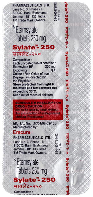 Sylate 250 Tablet 10