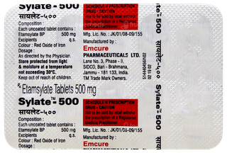 Sylate 500 Tablet 10