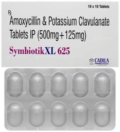 Symbiotik Xl 625 Tablet 10