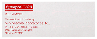Synaptol 100 Tablet 10