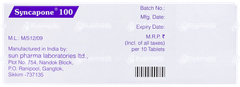 Syncapone 100 Tablet 10