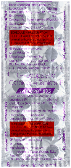 Syndopa 275 Tablet 10