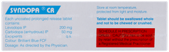 Syndopa Cr Tablet 10