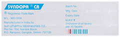 Syndopa Cr Tablet 10