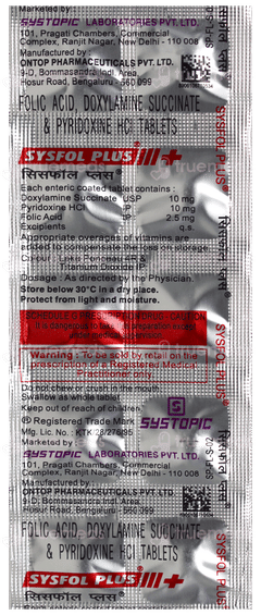 Sysfol Plus Tablet 10