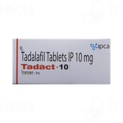 Tadact 10 Mg Tablet 10