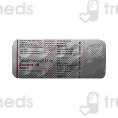 Tadact 10 Mg Tablet 10