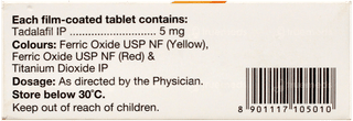 Tadaflo 5 Tablet 15