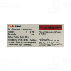 Tadasure 5 MG Tablet 10