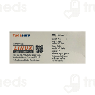 Tadasure 5 MG Tablet 10