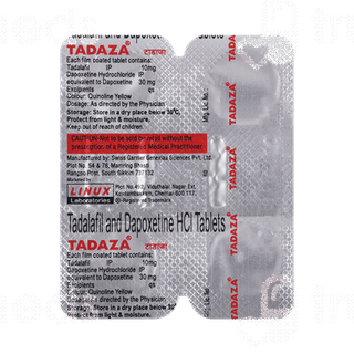 Tadaza 10/30 MG Tablet 4