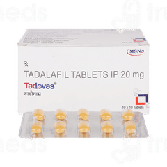 Tadovas 20 MG Tablet 10