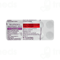 Talecalm H 2.5/1 MG Tablet 10