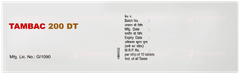 Tambac 200 Dt Tablet 10
