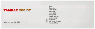 Tambac 200 Dt Tablet 10