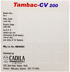 Tambac Cv 200 Tablet 10 Tambac Cv 200 Tablet 10