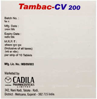 Tambac Cv 200 Tablet 10
