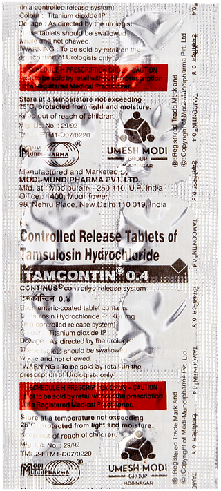 Tamcontin 0.4 Tablet 10