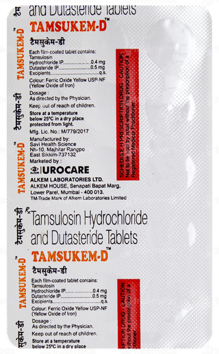 Tamsukem D Tablet 15