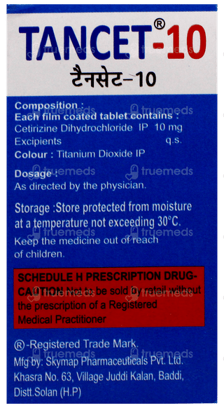 Tancet 10 Tablet 10