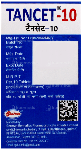 Tancet 10 Tablet 10