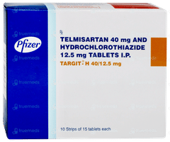 Targit H 40/12.5mg Tablet 15