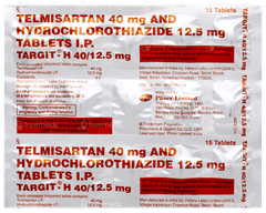 Targit H 40/12.5mg Tablet 15