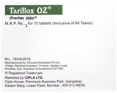 Tariflox Oz Tablet 10 Tariflox Oz Tablet 10