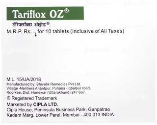 Tariflox Oz Tablet 10
