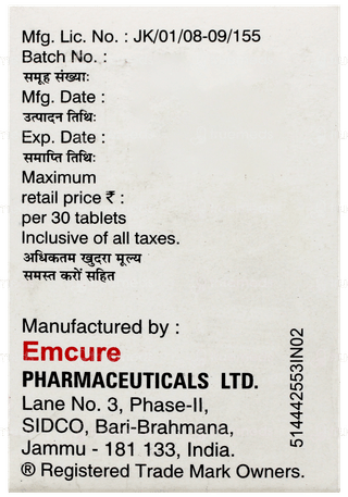 Tavin Tablet 30