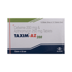Taxim Az 200/250 MG Tablet 10