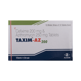 Taxim Az 200/250 MG Tablet 10