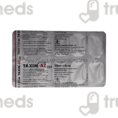 Taxim Az 200/250 MG Tablet 10