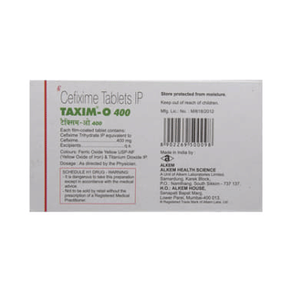 Taxim O 400 Tablet 10