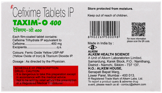 Taxim O 400 Tablet 10