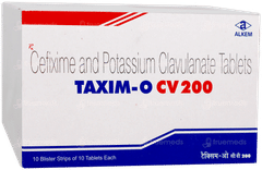 Taxim O Cv 200 Tablet 10 Taxim O Cv 200 Tablet 10