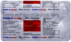 Taxim O Cv 200 Tablet 10 Taxim O Cv 200 Tablet 10