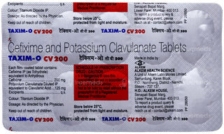 Taxim O Cv 200 Tablet 10