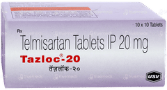 Tazloc 20 Tablet 10 Tazloc 20 Tablet 10