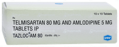 Tazloc Am 80 Tablet 10 Tazloc Am 80 Tablet 10