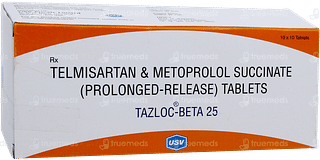 Tazloc Beta 25 Tablet 10