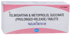 Tazloc Beta 50 Tablet 10 Tazloc Beta 50 Tablet 10