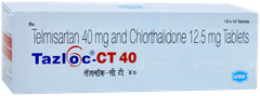 Tazloc Ct 40 Tablet 10 Tazloc Ct 40 Tablet 10
