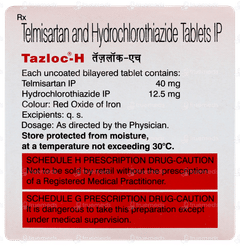 Tazloc H Tablet 10 Tazloc H Tablet 10