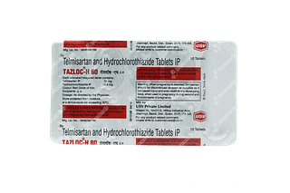 Tazloc H 80/12.5 MG Tablet 10