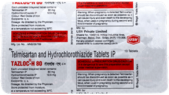 Tazloc H 80 Tablet 10 Tazloc H 80 Tablet 10