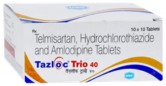 Tazloc Trio 40 Tablet 10 Tazloc Trio 40 Tablet 10
